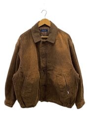画像：ジャケット/L/コーデュロイ/BRW/243-1594/Faded Vegan Leather Blouson