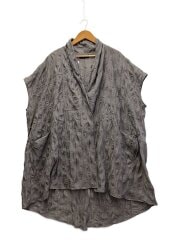 画像：ロングベスト/L/ポリエステル/GRY/42062354