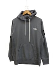 画像：SQUARE LOGO HOODIE_スクエアロゴフーディ/M/ポリエステル/GRY//