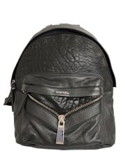 画像：リュック/レザー/BLK