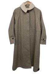 画像：ステンカラーコート/FREE/ポリエステル/BEG/223-3528