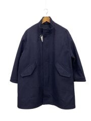 画像：コート/36/ウール/NVY/無地/23-020-200-3010-4-0