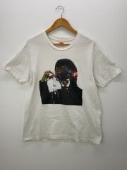 画像：Tシャツ/M/コットン/WHT