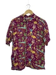 画像：アロハシャツ/L/レーヨン/PUP/総柄