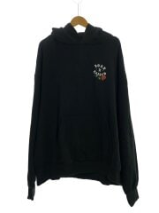 画像：パーカー/XXL/コットン/BLK/無地
