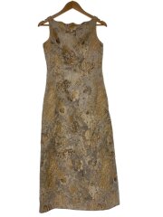 画像：LERURE/キャミワンピース/M/ポリエステル/BEG/花柄/9552-1G//
