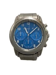 画像：クォーツ腕時計/アナログ/ステンレス/BLU/SLV/SS/V654-0AA0