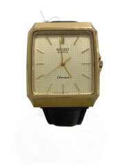 画像：クォーツ腕時計/アナログ/レザー/9021-5220/Chronos/クロノス