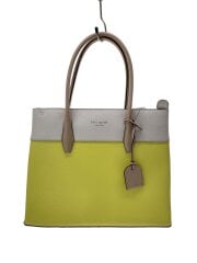 画像：ショルダーバッグ/レザー/YLW/S338