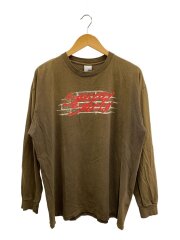 画像：長袖Tシャツ/XL/コットン/BRW