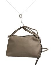 画像：ショルダーバッグ/レザー/GRY