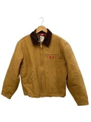 画像：ジャケット/M/コットン/BRW/無地/W435BC8