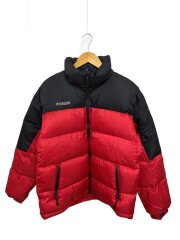 画像：90s/ダウンジャケット/M/ナイロン/RED/無地/xm3240