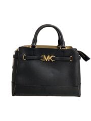 画像：Reed Large Leather Belted Satchel/2WAY/レザー/BLK/35S3G6RS3T//