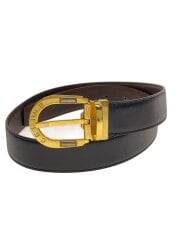 画像：ベルト/--/BLK/無地/メンズ