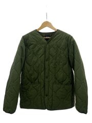 画像：キルティングジャケット/S/ポリエステル/KHK/11-18-0029-120