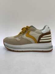 画像：厚底ローカットスニーカー/36/BEG/シミ有り