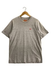 画像：Tシャツ/M/コットン/グレー/Small Box Logo/襟元汚れ//
