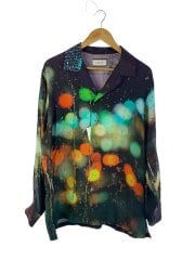 画像：長袖シャツ/2/シルク/BLK/TA21AW-BNSH024