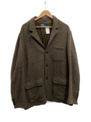 画像：テーラードジャケット/LL/ウール/KHK/kk-rl-hw3522