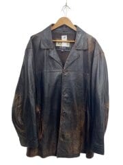 画像：ジャケット/XXL/レザー/BRW