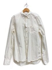 画像：長袖シャツ/XL/コットン/WHT