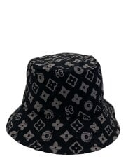 画像：バケットハット/--/BLK/モノグラム/メンズ