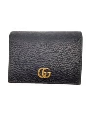 画像：カードケース_GGマーモント/レザー/BLK/レディース