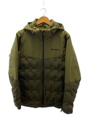 画像：ワイルドカードダウンジャケット/M/ポリエステル/KHK/無地