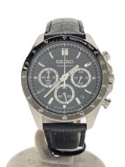 画像：クォーツ腕時計/アナログ/--/BLK/BLK/SS/8T63-00D0