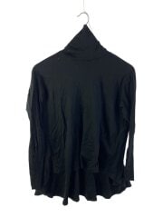 画像：長袖ブラウス/--/レーヨン/BLK/9101-155-505-1