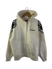 画像：ジップパーカー/L/--/WHT