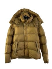 画像：ダウンジャケット/S/ナイロン/IVO/無地/デッタチャブル/ヨゴレ有／小穴有り