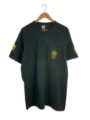 画像：Tシャツ/XL/コットン/BLK/総柄