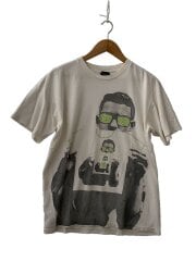 画像：Tシャツ/L/コットン/WHT/プリント//