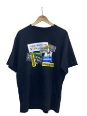 画像：Tシャツ/L/コットン/BLK/無地/261PCNH-ST18S