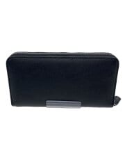 画像：長財布/レザー/BLK/レディース