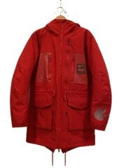 画像：3-Layer Fishtail Parka/M/ポリエステル/RED/CD7523-611