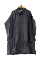 画像：スプリングコート/ステンカラーコート/XL/ナイロン/BLK/無地/14123