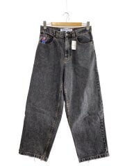 画像：BAGGY Pants/S/コットン/GRY/無地/PSC-W22-BIGBOYJEAN-WSHBLK