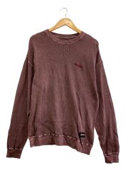 画像：PIGMENT DYED WAFFLE FABRIC CREWNECK/M/コットン/BRD/251FPNH-CSM15