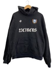 画像：27circus/パーカー/L/コットン/BLK/ANX-070