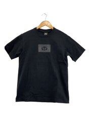画像：Tシャツ/M/コットン/BLK/プリント