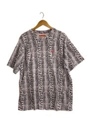 画像：24SS Small Box Tee Snake/Tシャツ/L/コットン/PNK/アニマル//