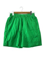 画像：Finx Cotton Cordlane 2 Tuck Easy Shorts/ショートパンツ/S/GRN