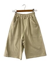 画像：STUDDED 3/4 FLEECE PANT/ショートパンツ/S/コットン/KHK/無地//
