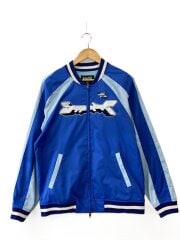 画像：PLANET LOGO SOUVENIR JACKET/M/ポリエステル/BLU//
