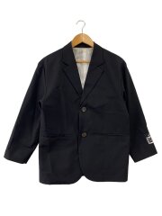 画像：FACE LABEL TAILORED JACKET/S/ポリエステル/BLK/無地/105261021005//
