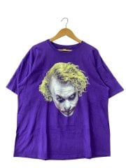 画像：THE DARK KNIGHT JOKER BIG FACE/Tシャツ/XL/コットン/PUP//