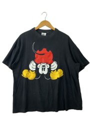 画像：CLASSIC MICKEY MOUSE LOOK INTO/Tシャツ/--/コットン/BLK//